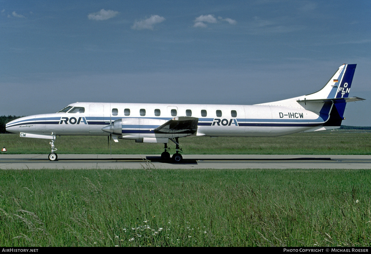 Aircraft Photo of D-IHCW | Swearingen SA-226TC Metro II | ROA - Roland Air | AirHistory.net #356146