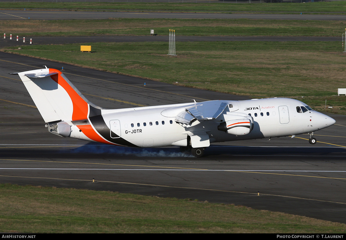 Aircraft Photo of G-JOTR | BAE Systems Avro 146-RJ85 | Jota Aviation | AirHistory.net #356158