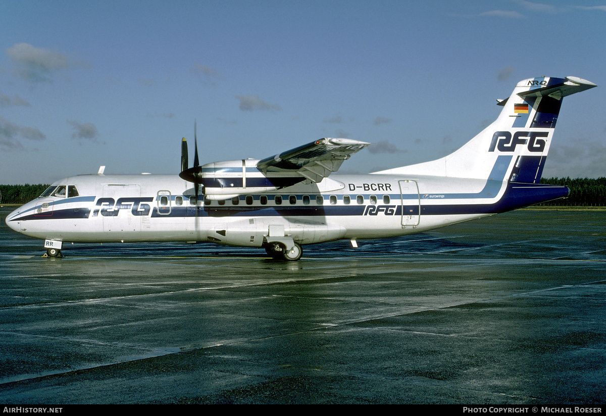 Aircraft Photo of D-BCRR | ATR ATR-42-300 | RFG - Regionalflug | AirHistory.net #356166