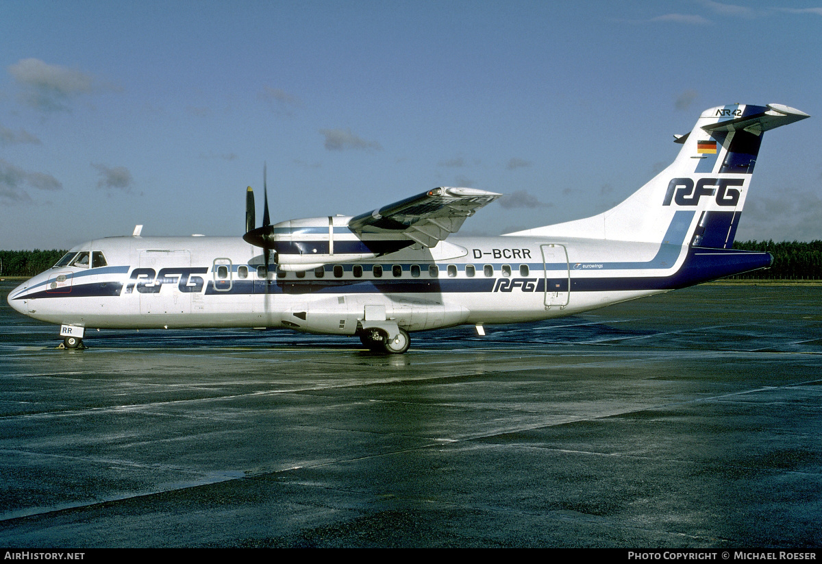 Aircraft Photo of D-BCRR | ATR ATR-42-300 | RFG - Regionalflug | AirHistory.net #356166