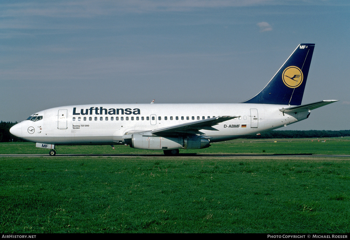 Aircraft Photo of D-ABMF | Boeing 737-230/Adv | Lufthansa | AirHistory.net #356169