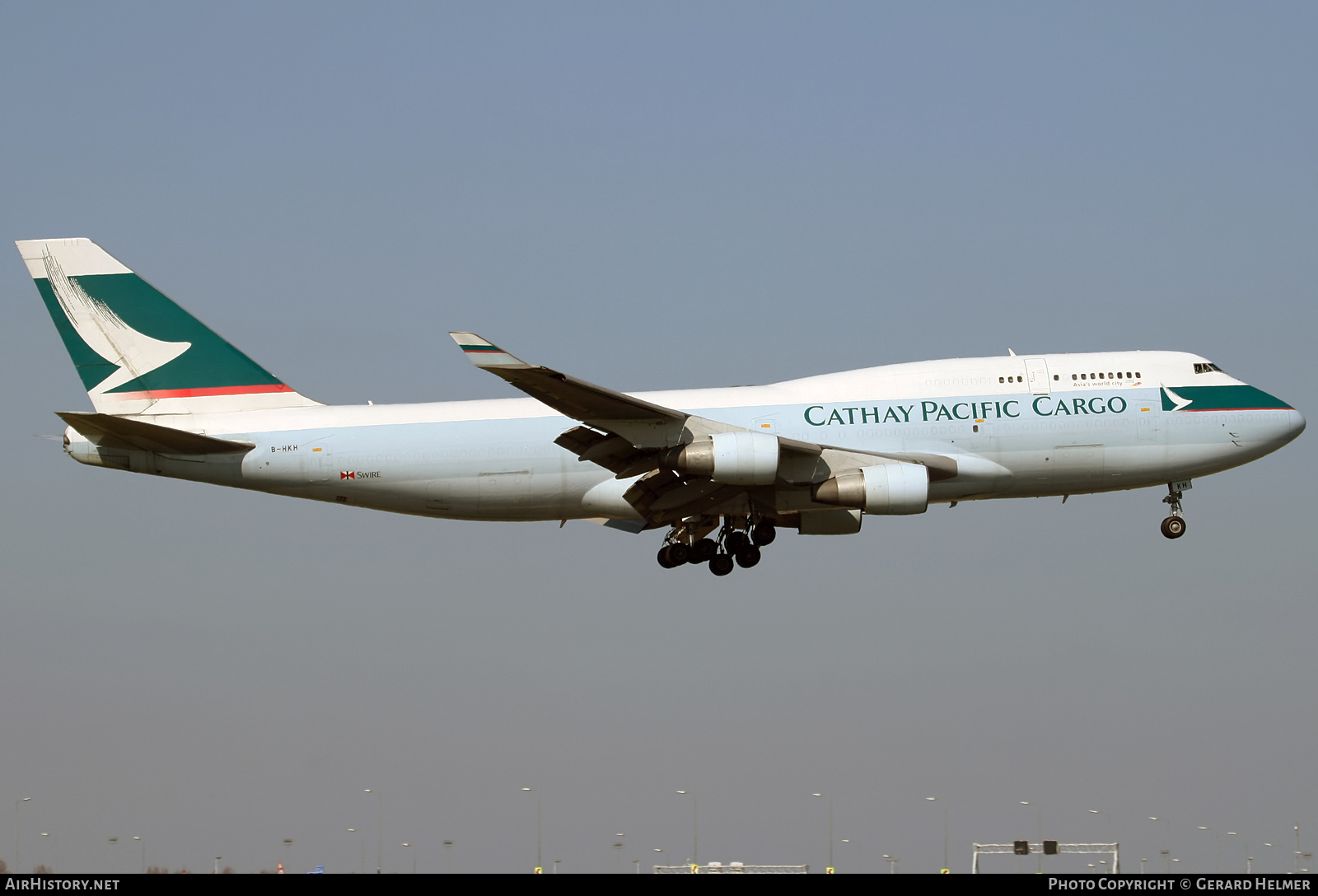 Aircraft Photo of B-HKH | Boeing 747-412(BCF) | Cathay Pacific Airways Cargo | AirHistory.net #356183