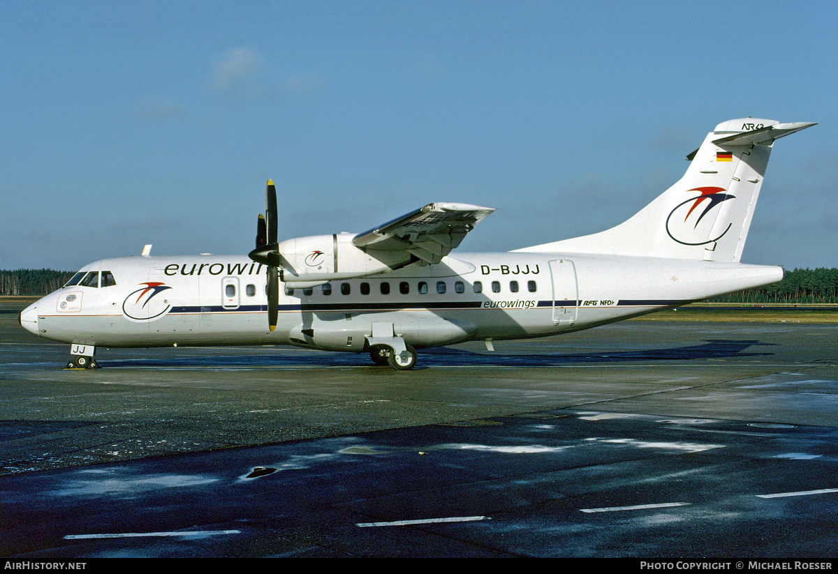 Aircraft Photo of D-BJJJ | ATR ATR-42-300 | Eurowings | AirHistory.net #356185
