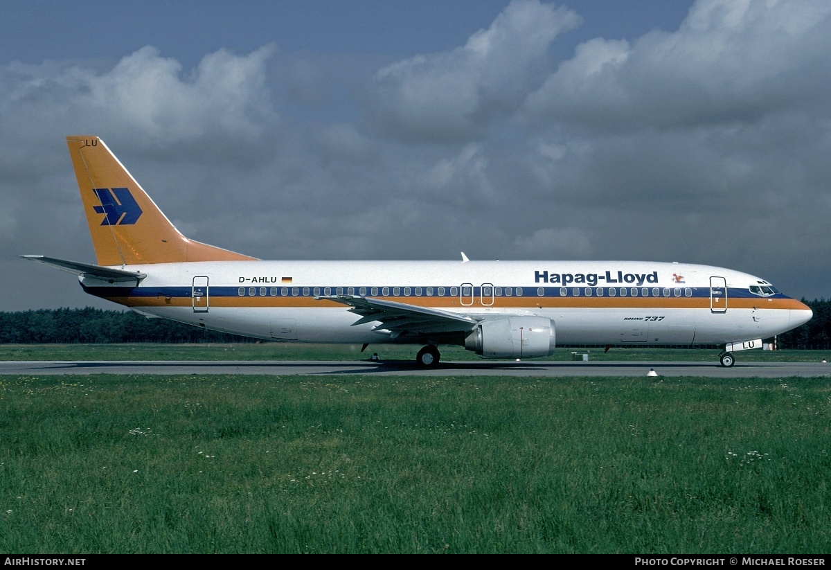 Aircraft Photo of D-AHLU | Boeing 737-4K5 | Hapag-Lloyd | AirHistory.net #356189
