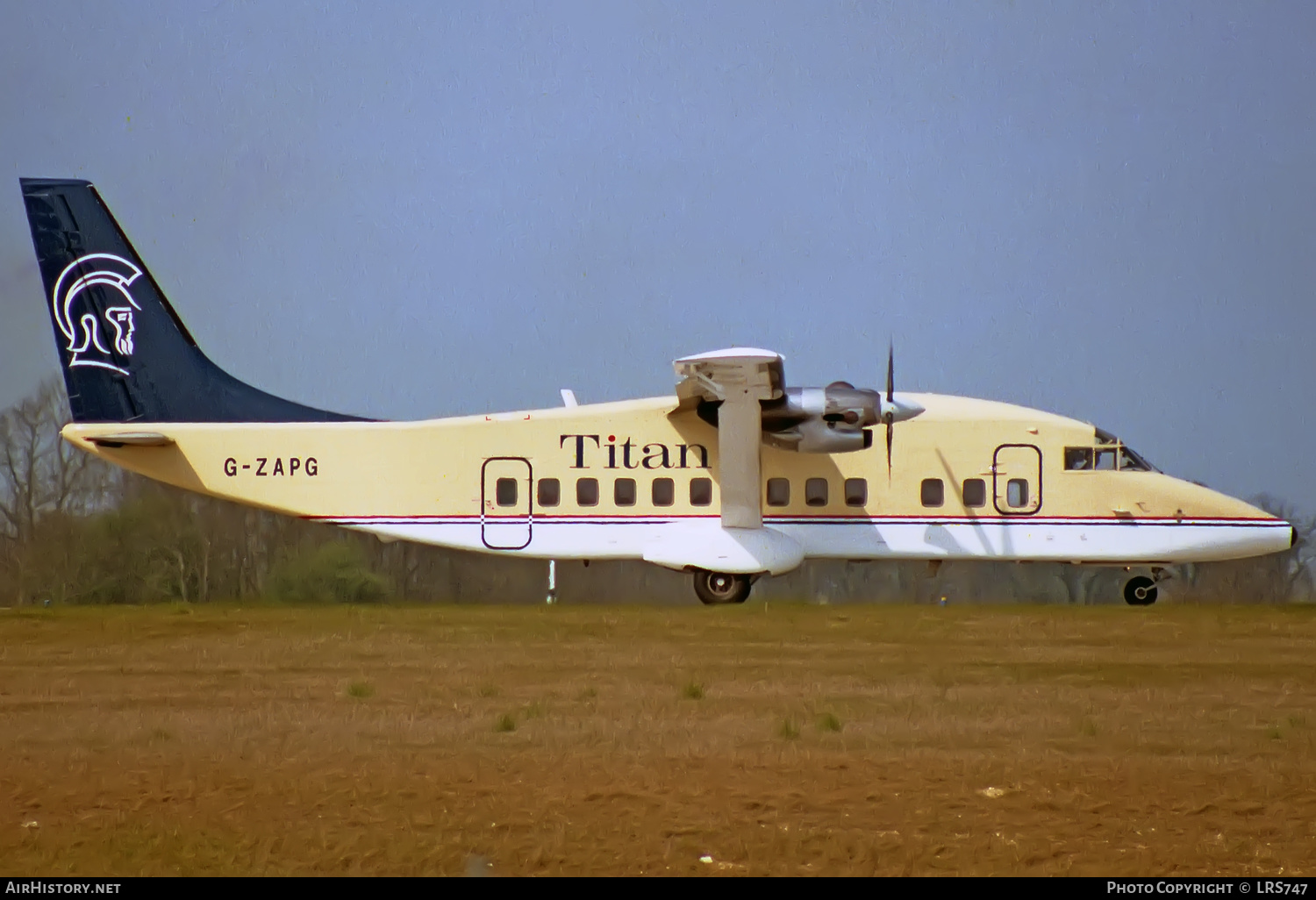 Aircraft Photo of G-ZAPG | Short 360-300 | Titan Airways | AirHistory.net #356191