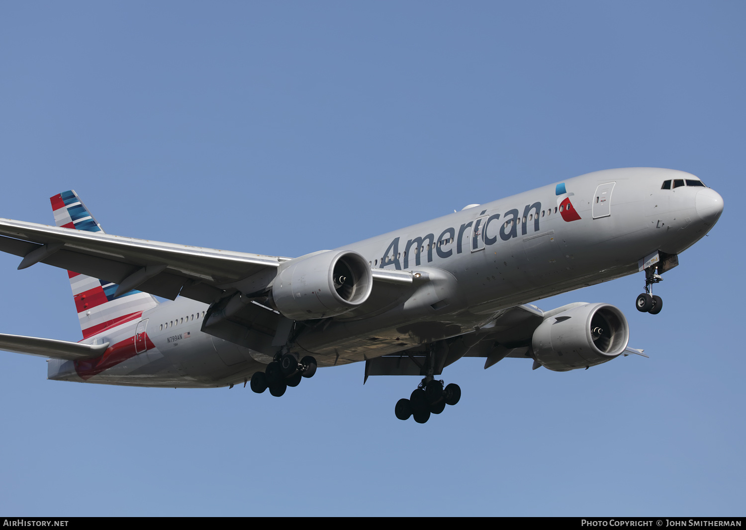 Aircraft Photo of N799AN | Boeing 777-223/ER | American Airlines | AirHistory.net #356193