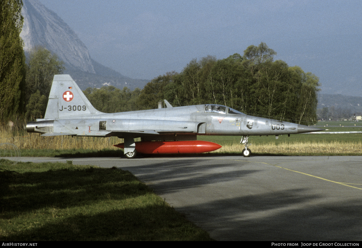 Aircraft Photo of J-3009 | Northrop F-5E Tiger II | Switzerland - Air Force | AirHistory.net #356200