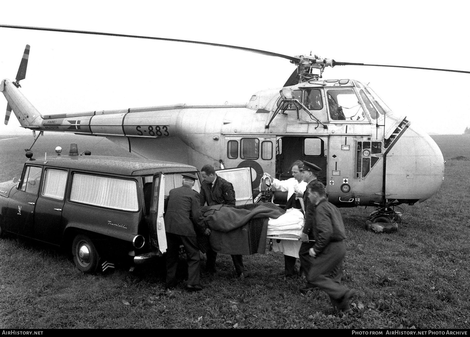 Aircraft Photo of S-883 | Sikorsky S-55C | Denmark - Air Force | AirHistory.net #356201