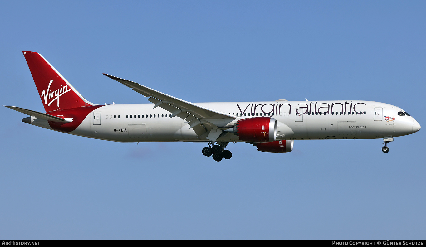 Aircraft Photo of G-VDIA | Boeing 787-9 Dreamliner | Virgin Atlantic Airways | AirHistory.net #356208