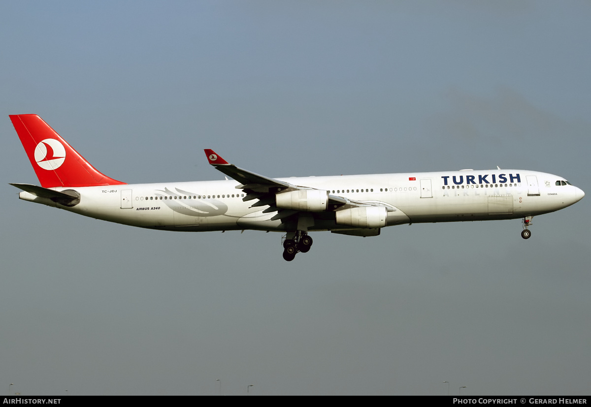 Aircraft Photo of TC-JDJ | Airbus A340-311 | Turkish Airlines | AirHistory.net #356228