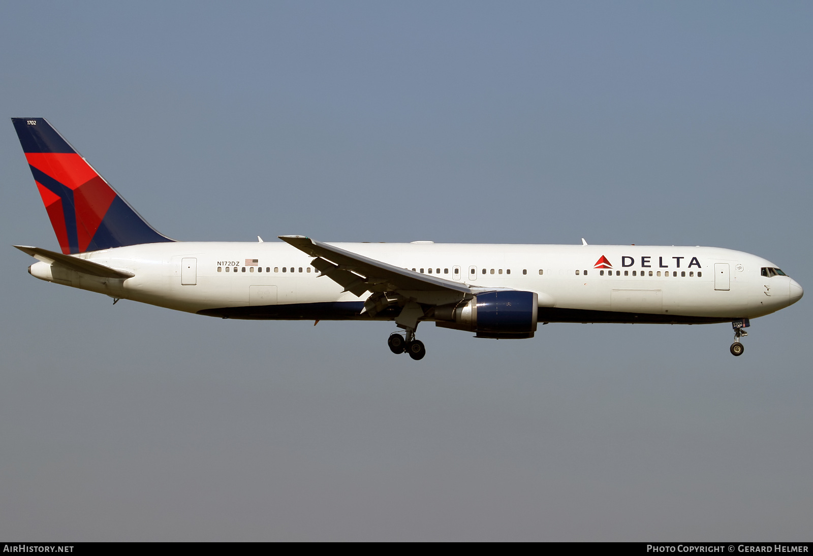 Aircraft Photo of N172DZ | Boeing 767-332/ER | Delta Air Lines | AirHistory.net #356237
