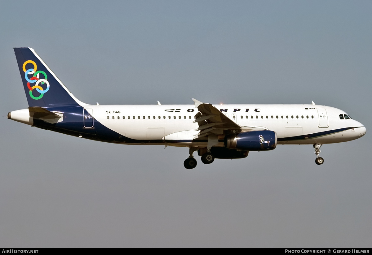 Aircraft Photo of SX-OAQ | Airbus A320-232 | Olympic | AirHistory.net #356240