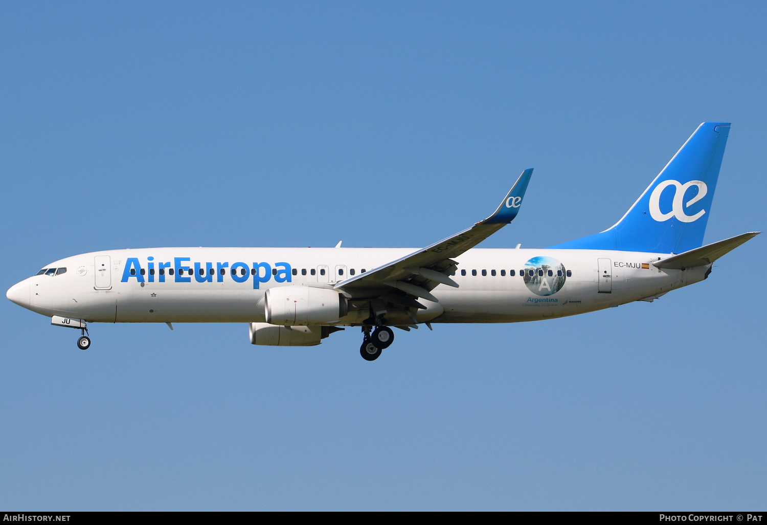 Aircraft Photo of EC-MJU | Boeing 737-85P | Air Europa | AirHistory.net #356241