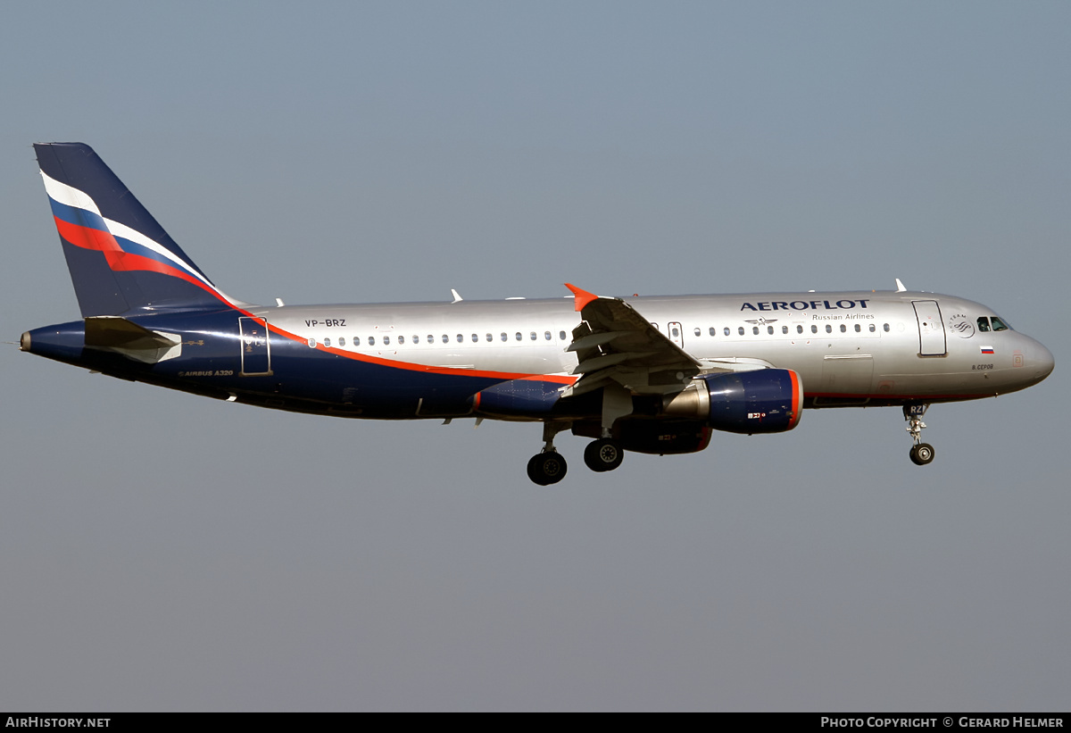 Aircraft Photo of VP-BRZ | Airbus A320-214 | Aeroflot - Russian Airlines | AirHistory.net #356253