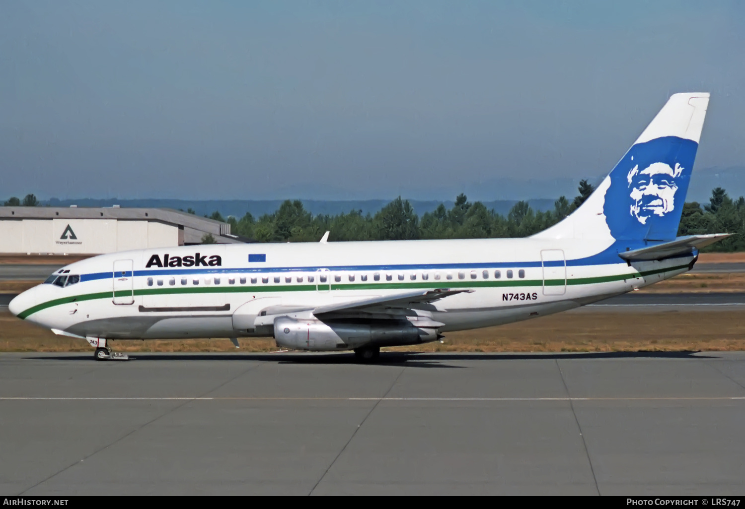 Aircraft Photo of N743AS | Boeing 737-210C/Adv | Alaska Airlines | AirHistory.net #356256