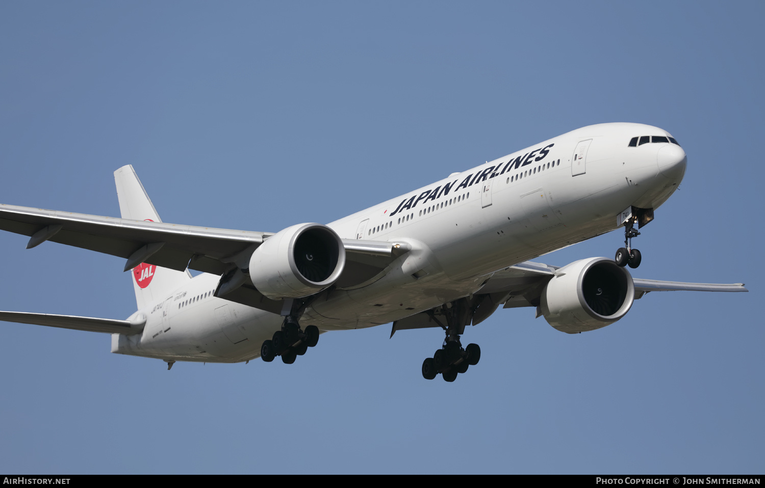 Aircraft Photo of JA741J | Boeing 777-346/ER | Japan Airlines - JAL | AirHistory.net #356264