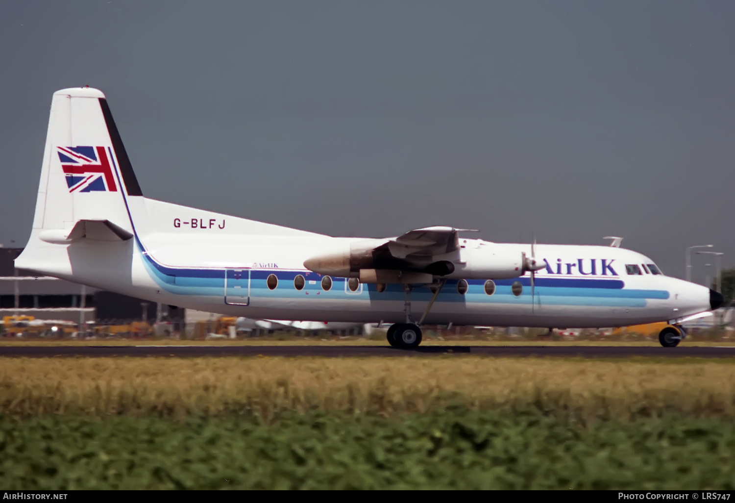 Aircraft Photo of G-BLFJ | Fokker F27-100 Friendship | Air UK | AirHistory.net #356267