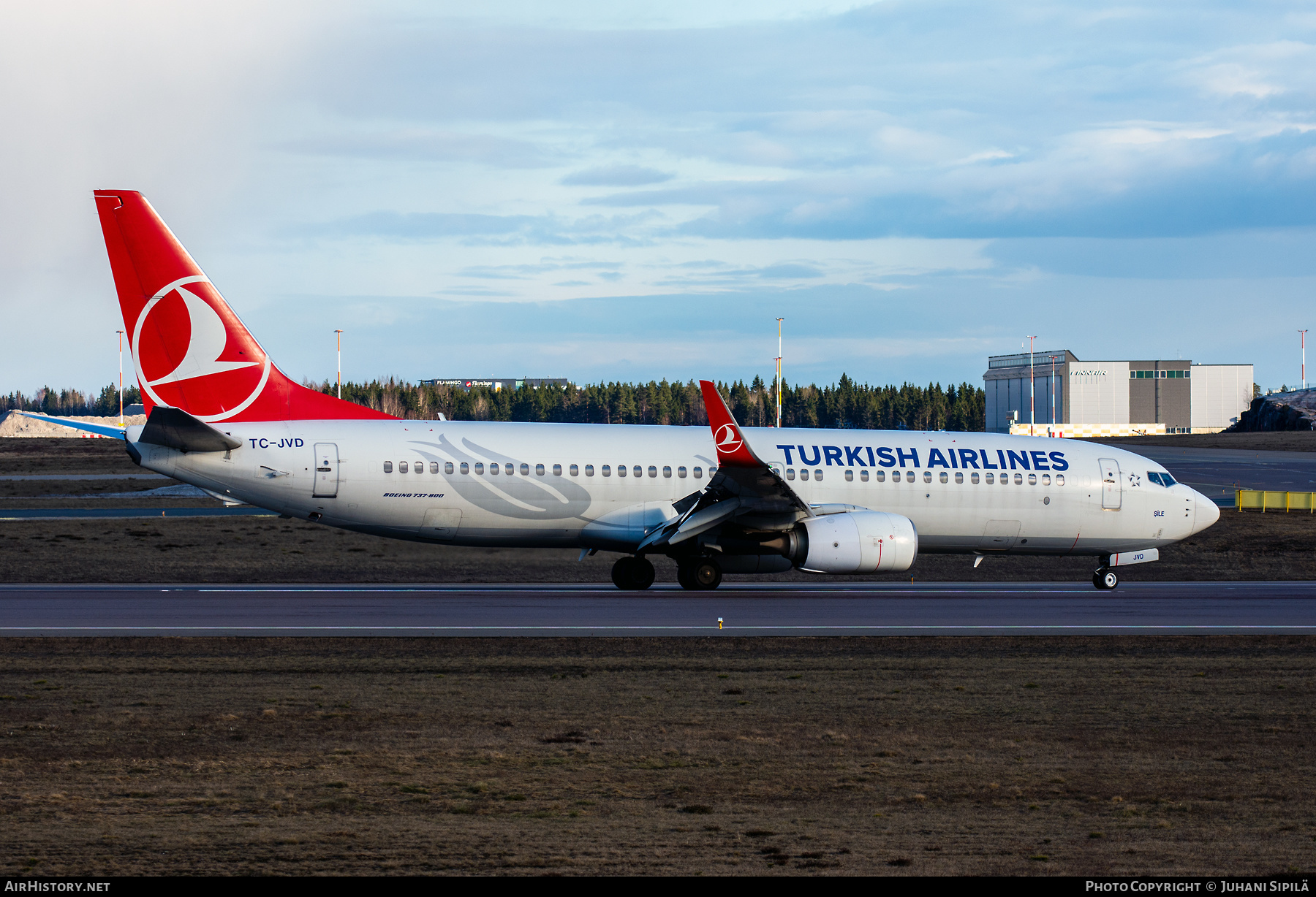 Aircraft Photo of TC-JVD | Boeing 737-8F2 | Turkish Airlines | AirHistory.net #356305