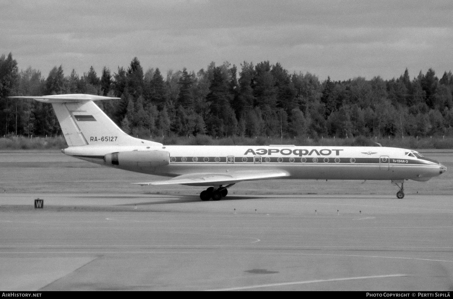 Aircraft Photo of RA-65127 | Tupolev Tu-134A-3 | Aeroflot | AirHistory.net #356309