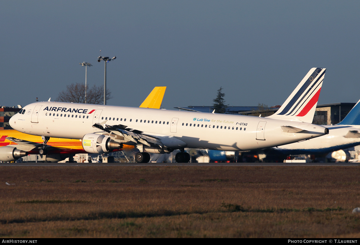 Aircraft Photo of F-GTAQ | Airbus A321-211 | Air France | AirHistory.net #356321