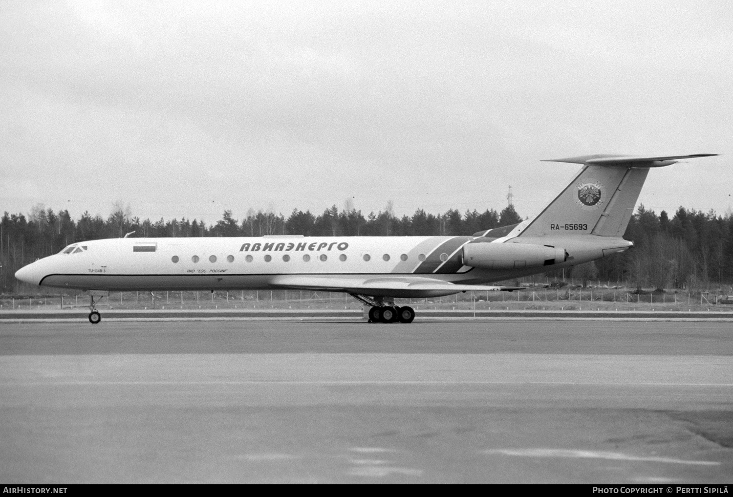 Aircraft Photo of RA-65693 | Tupolev Tu-134B-3 | Aviaenergo | AirHistory.net #356323