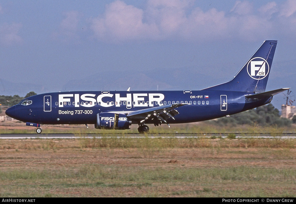 Aircraft Photo of OK-FIT | Boeing 737-36N | Fischer Air | AirHistory.net #356328