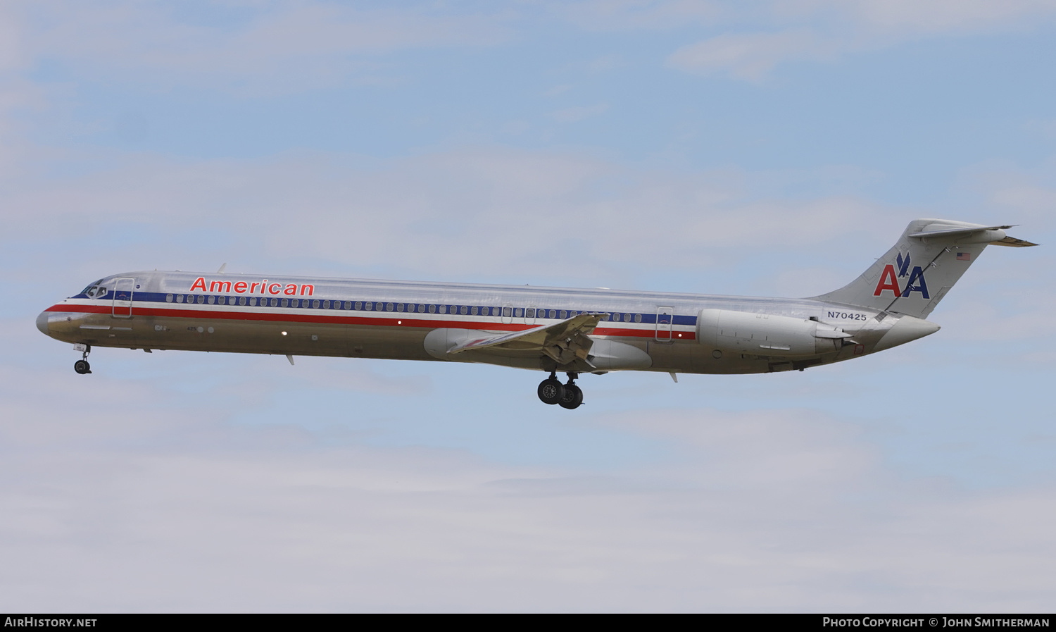 Aircraft Photo of N70425 | McDonnell Douglas MD-82 (DC-9-82) | American Airlines | AirHistory.net #356332