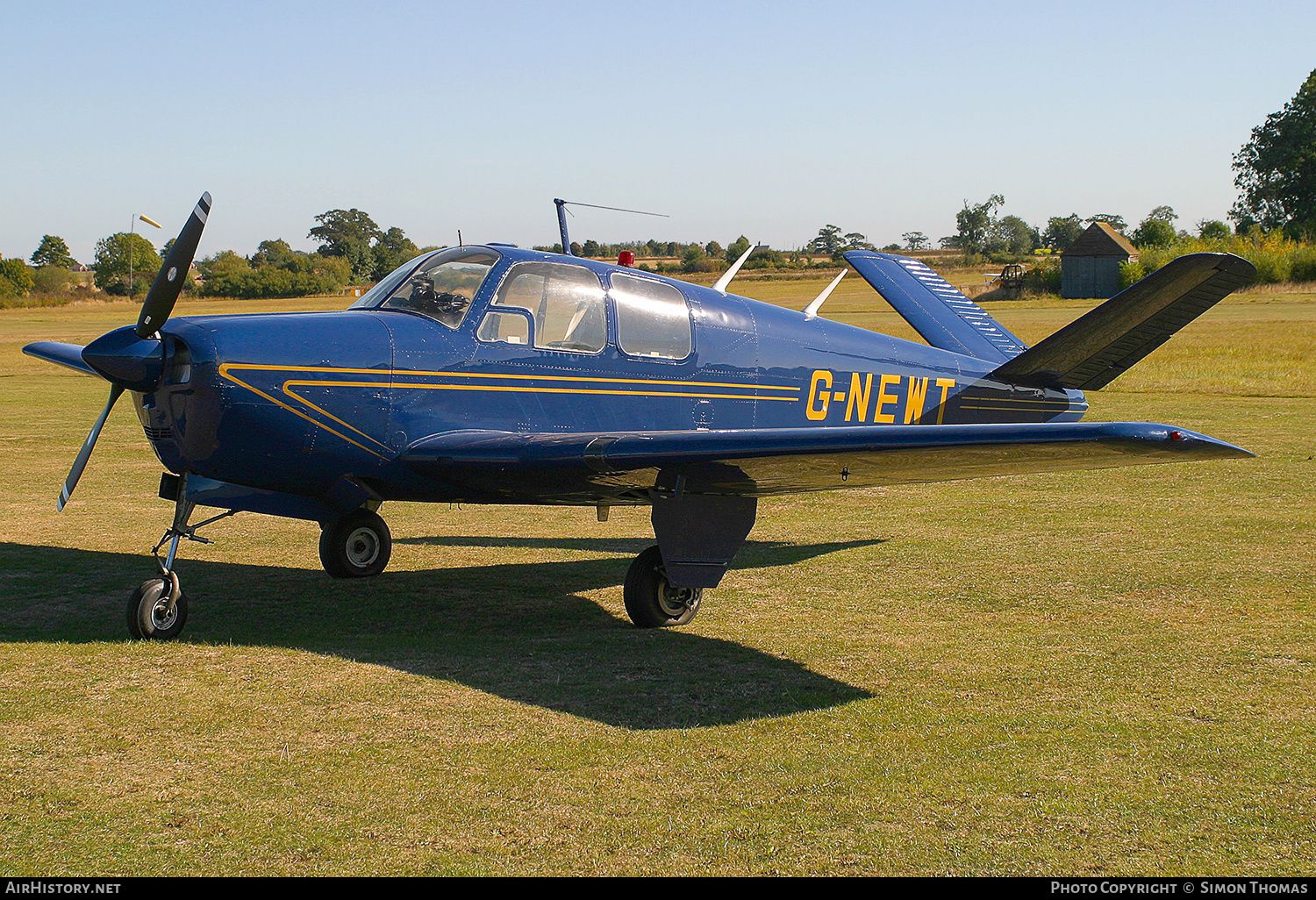Aircraft Photo of G-NEWT | Beech 35 Bonanza | AirHistory.net #356358