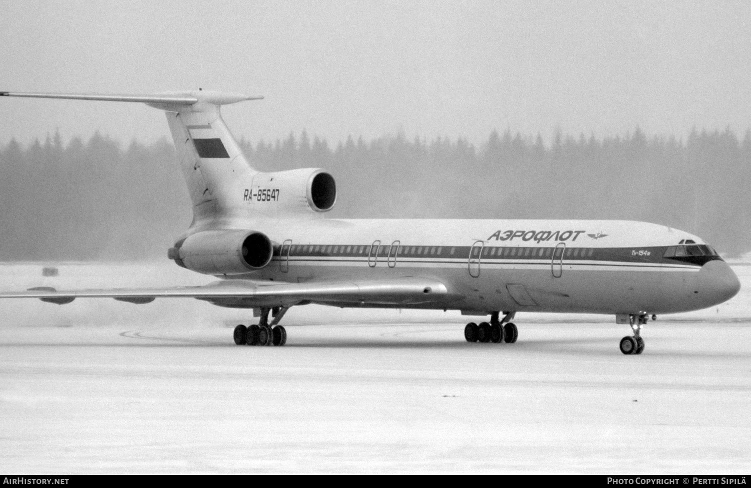 Aircraft Photo of RA-85647 | Tupolev Tu-154M | Aeroflot | AirHistory.net #356359