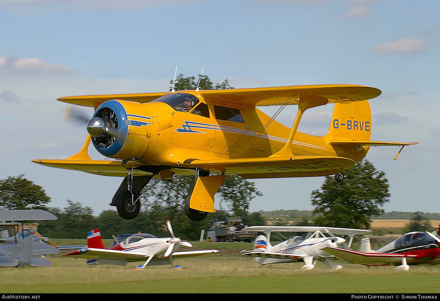 Aircraft Photo of G-BRVE | Beech D17S | AirHistory.net #356362