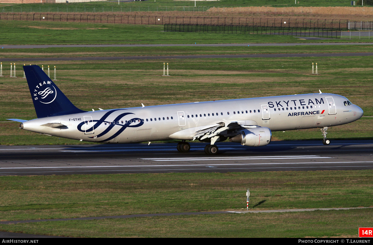 Aircraft Photo of F-GTAE | Airbus A321-211 | Air France | AirHistory.net #356367