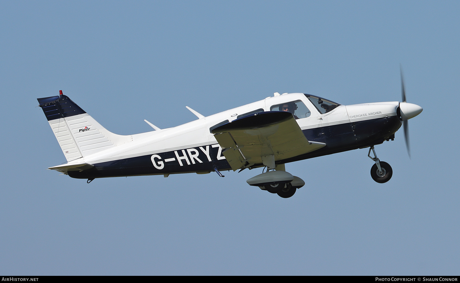 Aircraft Photo of G-HRYZ | Piper PA-28-180 Cherokee Archer | AirHistory.net #356383