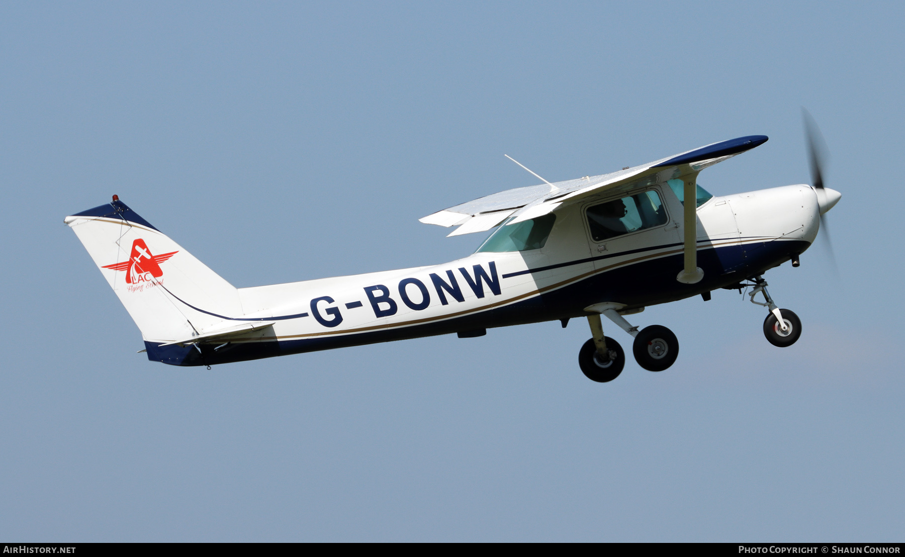 Aircraft Photo of G-BONW | Cessna 152 | LAC Flying School - Lancashire Aero Club | AirHistory.net #356389