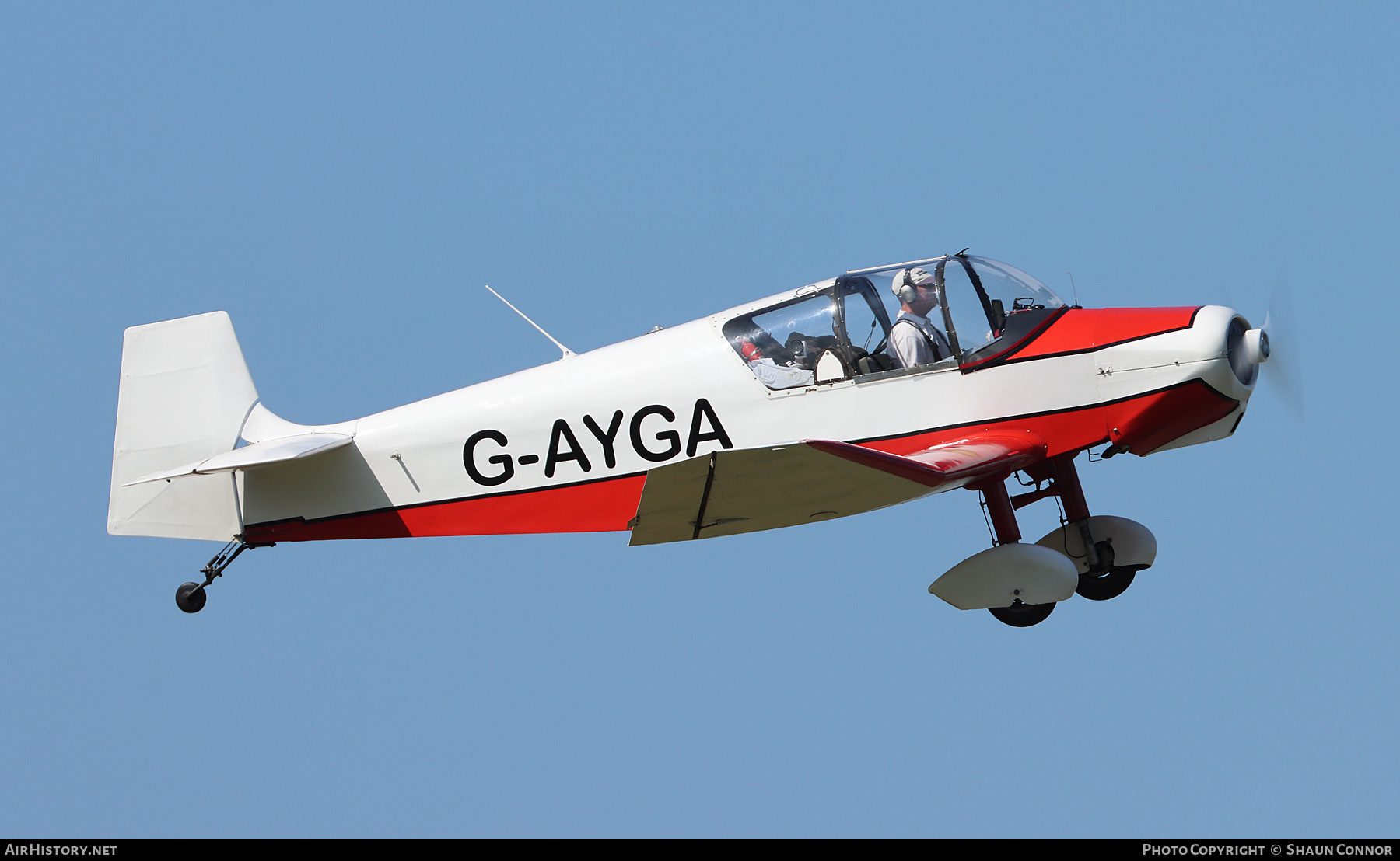 Aircraft Photo of G-AYGA | SAN Jodel D-117 | AirHistory.net #356393