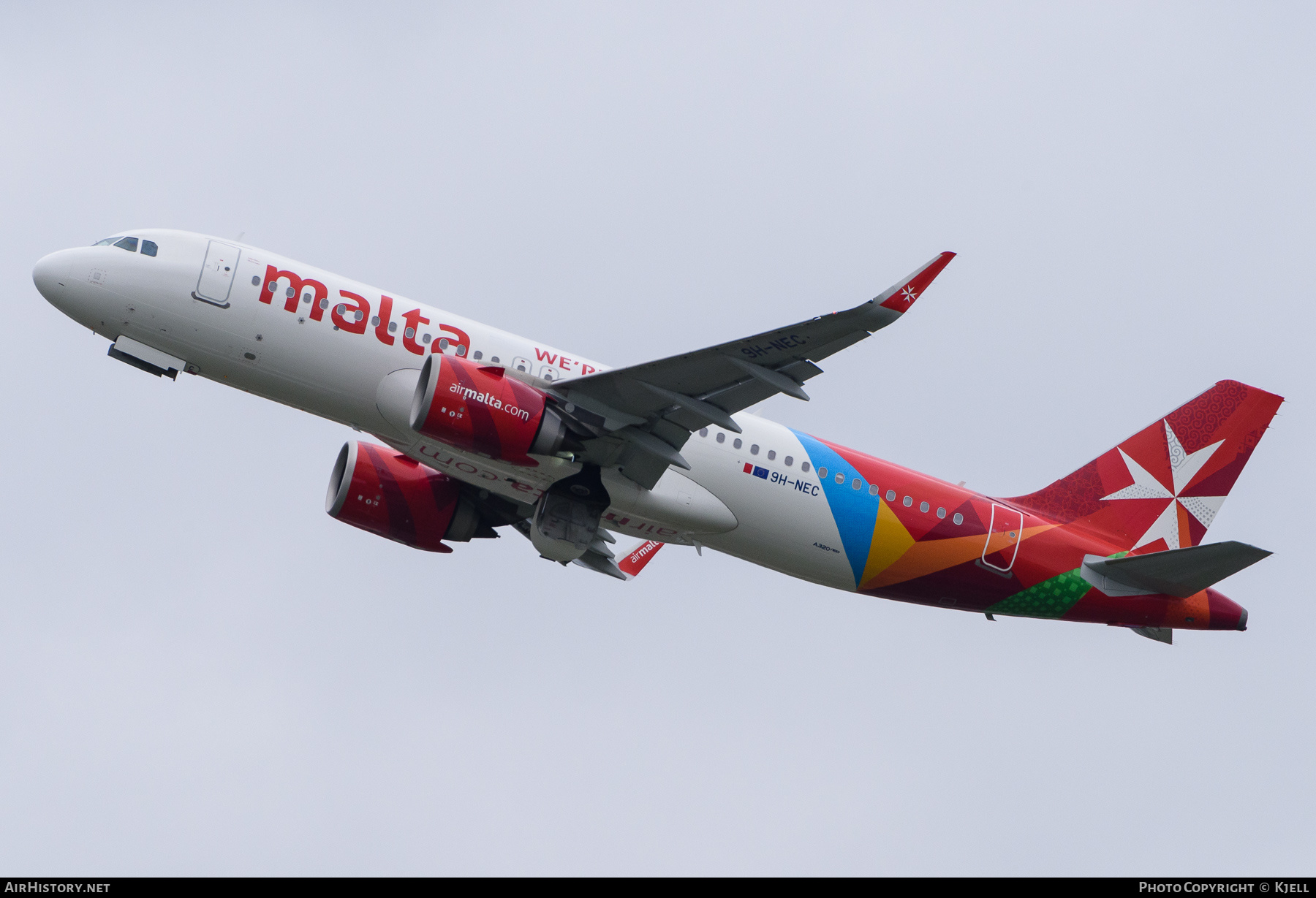 Aircraft Photo of 9H-NEC | Airbus A320-251N | Air Malta | AirHistory.net #356419