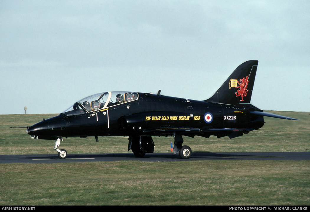 Aircraft Photo of XX226 | British Aerospace Hawk T1 | UK - Air Force | AirHistory.net #356422
