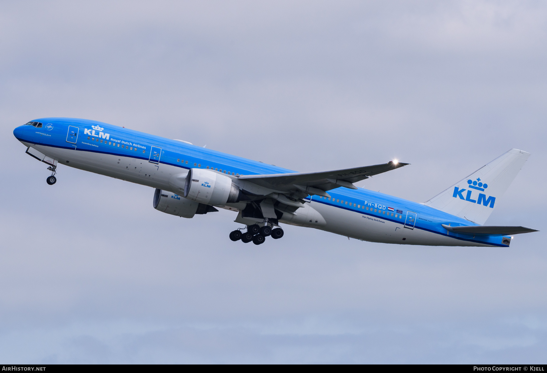 Aircraft Photo of PH-BQD | Boeing 777-206/ER | KLM - Royal Dutch Airlines | AirHistory.net #356450