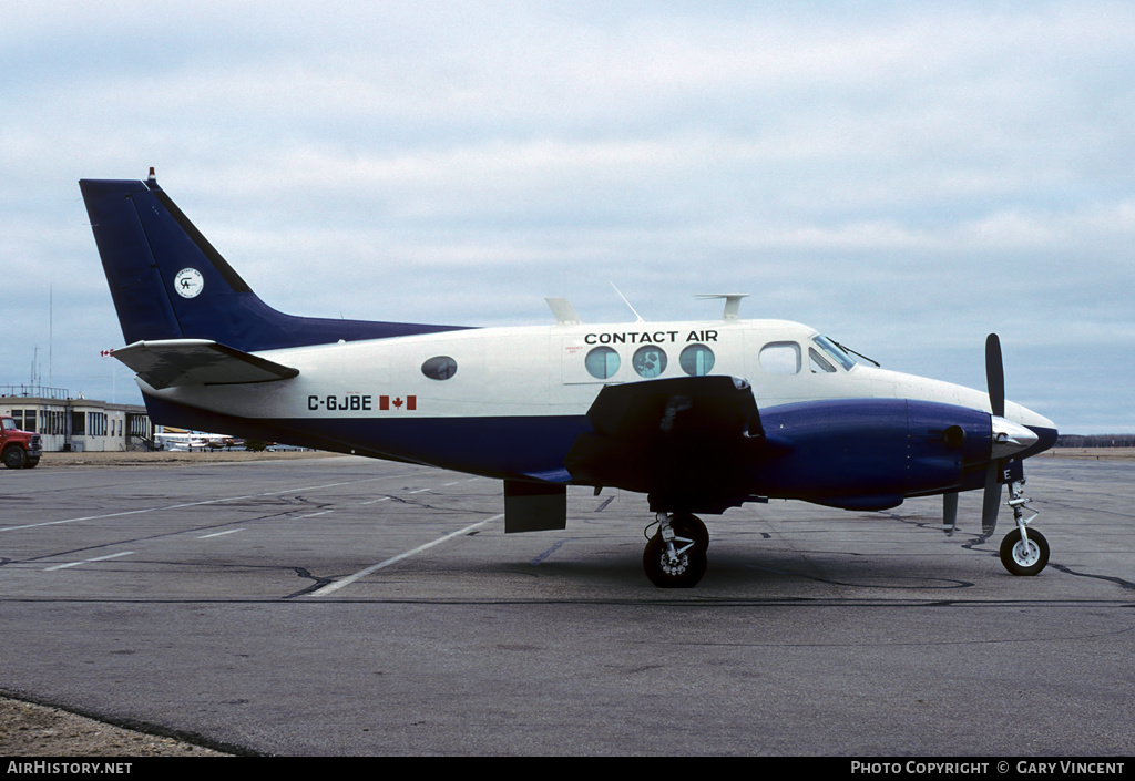 Aircraft Photo of C-GJBE | Beech 65-90 King Air | Contact Air | AirHistory.net #356470