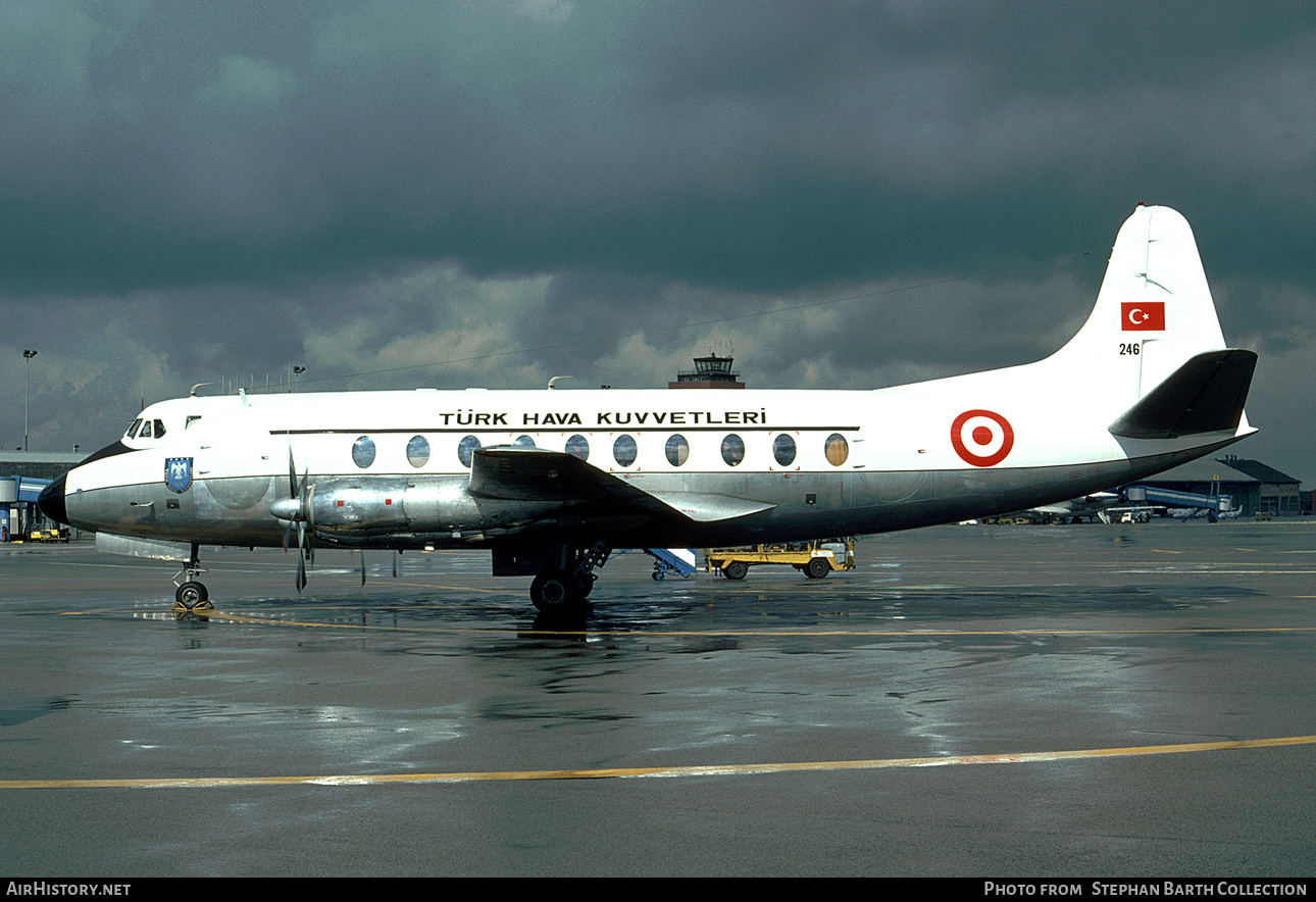 Aircraft Photo of 246 | Vickers 794D Viscount | Turkey - Air Force | AirHistory.net #356487