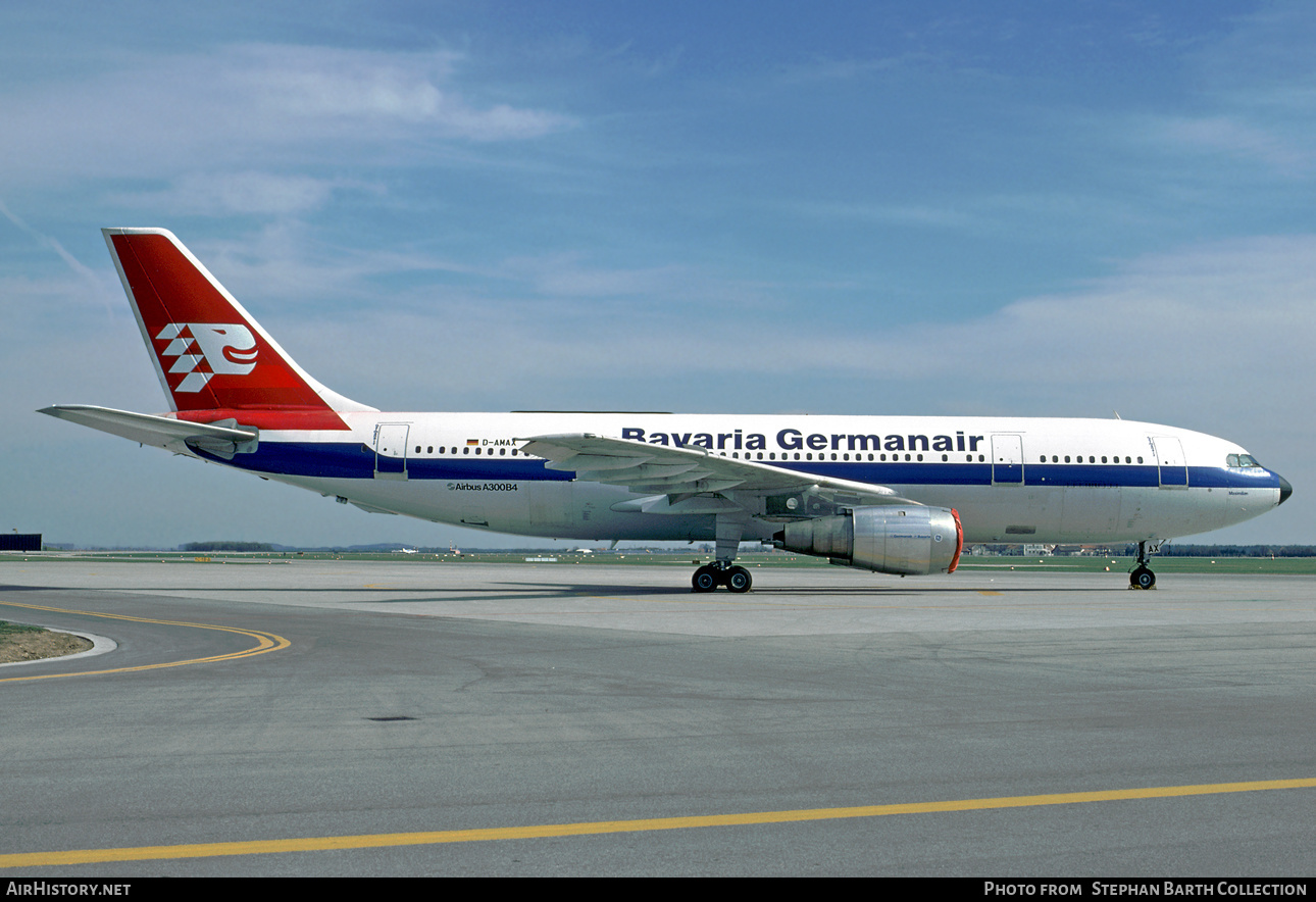 Aircraft Photo of D-AMAX | Airbus A300B4-103 | Bavaria Germanair | AirHistory.net #356492