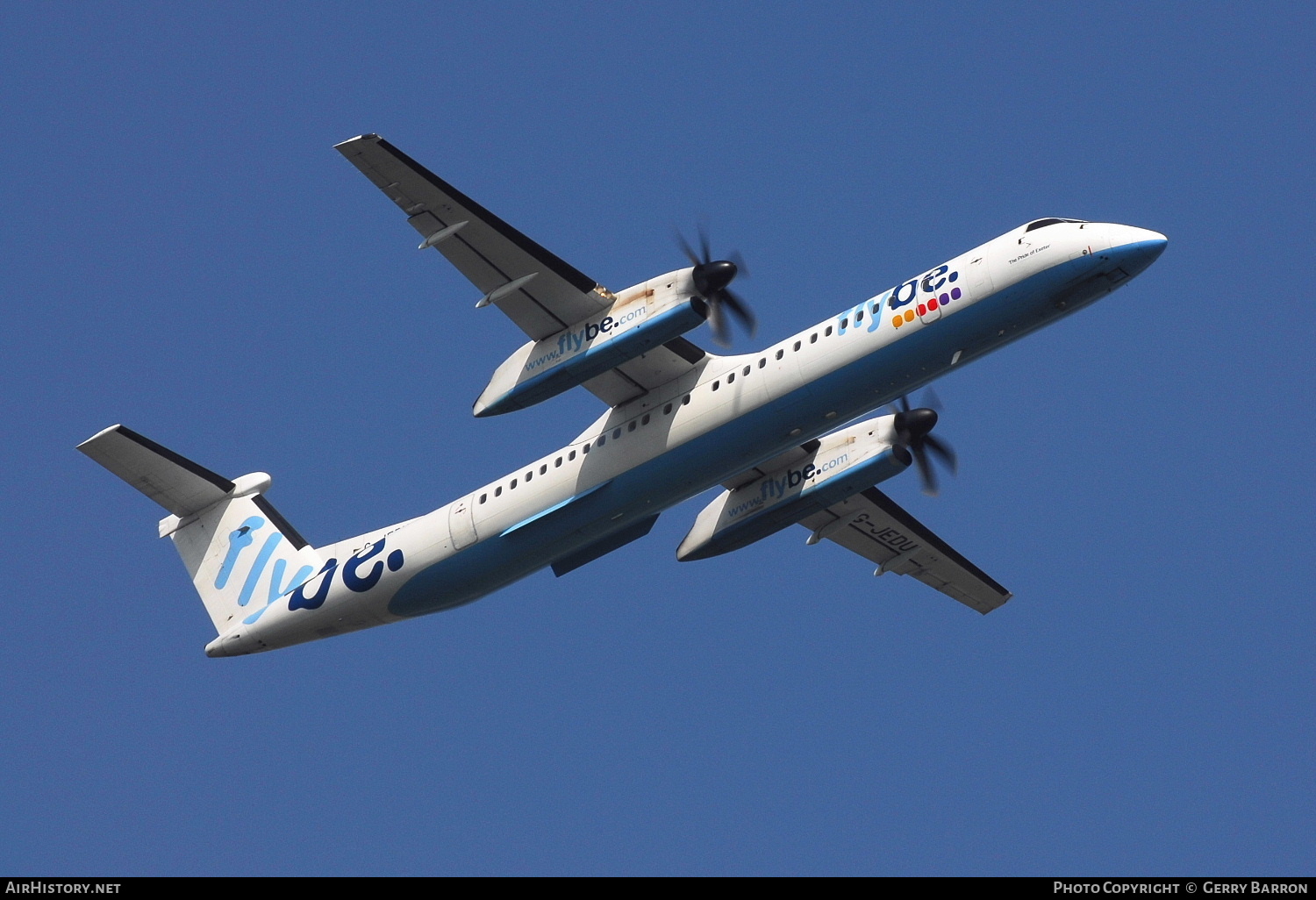 Aircraft Photo of G-JEDU | Bombardier DHC-8-402 Dash 8 | Flybe | AirHistory.net #356501