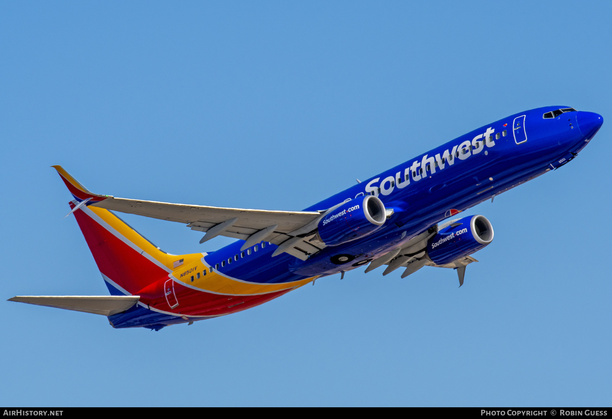 Aircraft Photo of N8501V | Boeing 737-8H4 | Southwest Airlines | AirHistory.net #356511