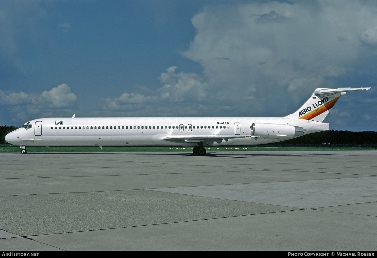 Aircraft Photo of D-ALLN | McDonnell Douglas MD-83 (DC-9-83) | Aero Lloyd | AirHistory.net #356524