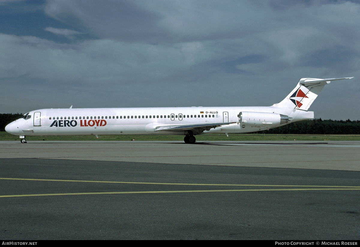 Aircraft Photo of D-ALLQ | McDonnell Douglas MD-83 (DC-9-83) | Aero Lloyd | AirHistory.net #356533
