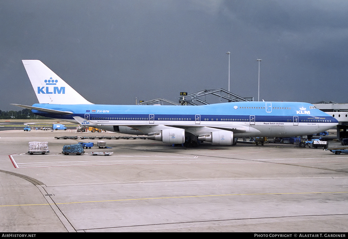 Aircraft Photo of PH-BFN | Boeing 747-406 | KLM - Royal Dutch Airlines | AirHistory.net #356534