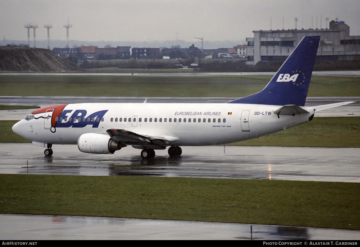 Aircraft Photo of OO-LTW | Boeing 737-33A | EBA - Eurobelgian Airlines | AirHistory.net #356535
