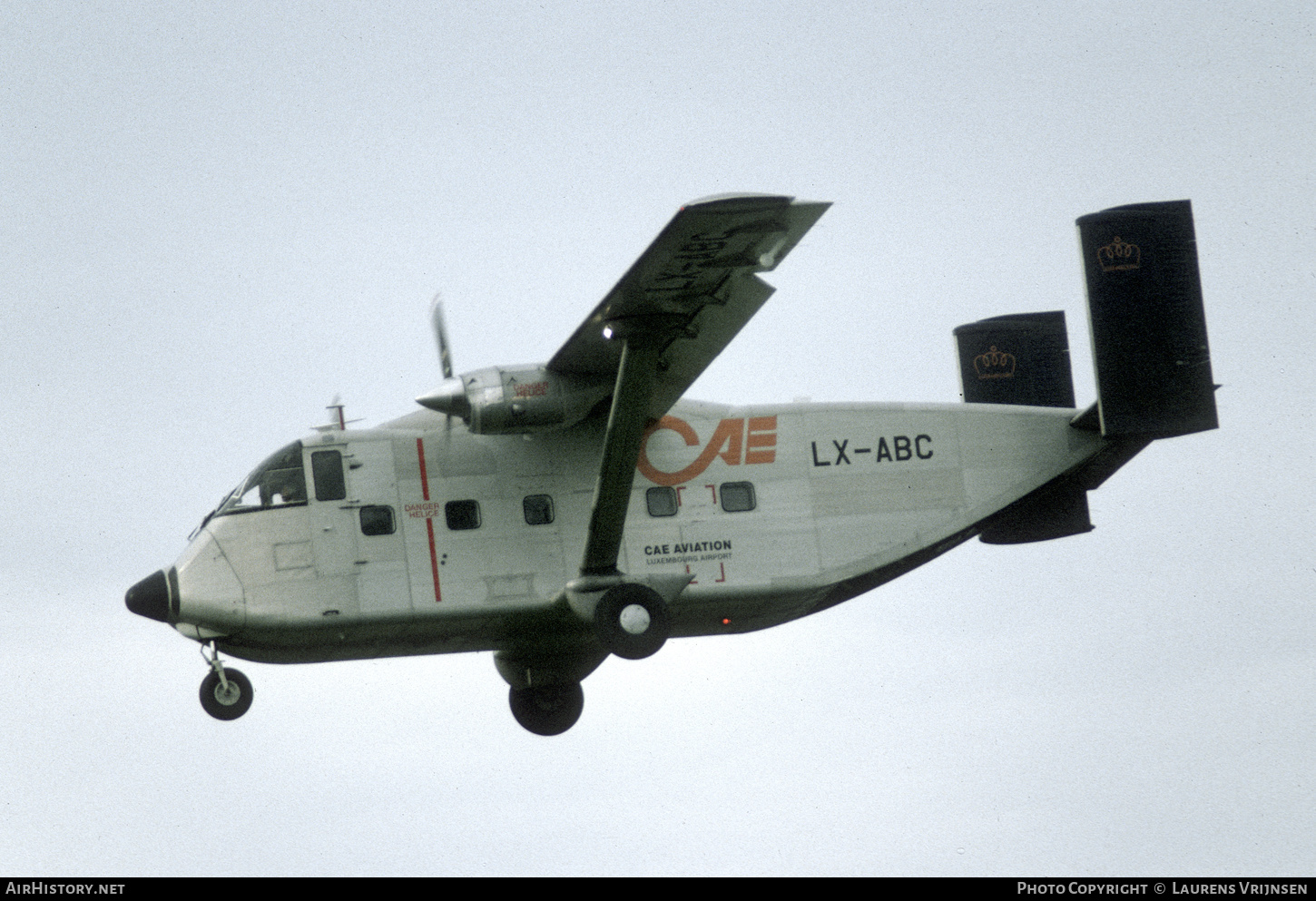 Aircraft Photo of LX-ABC | Short SC.7 Skyvan 3-100 | CAE Aviation | AirHistory.net #356547