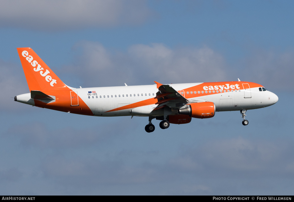 Aircraft Photo of OE-IZE | Airbus A320-214 | EasyJet | AirHistory.net #356557
