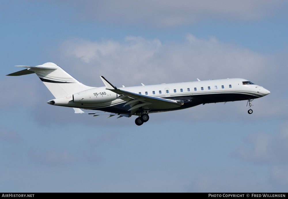 Aircraft Photo of S5-SAD | Bombardier Global 6000 (BD-700-1A10) | AirHistory.net #356559