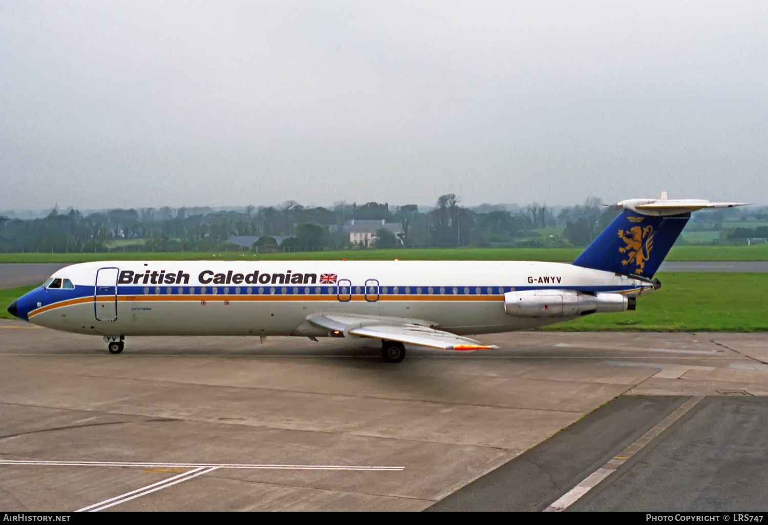 Aircraft Photo of G-AWYV | BAC 111-501EX One-Eleven | British Caledonian Airways | AirHistory.net #356568
